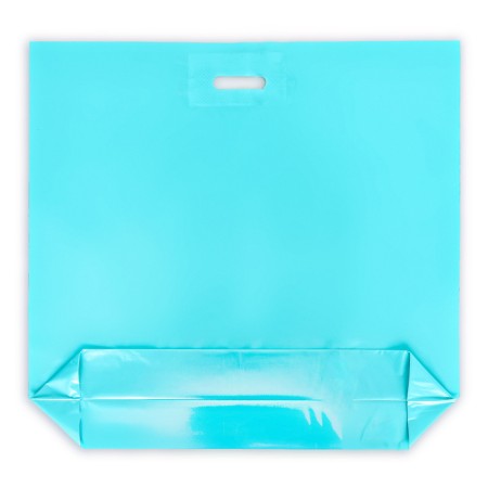 Polyethylene package with a cut pen, 64-60+8 60 μm turquoise-1