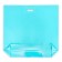 Polyethylene package with a cut pen, 64-60+8 60 μm turquoise