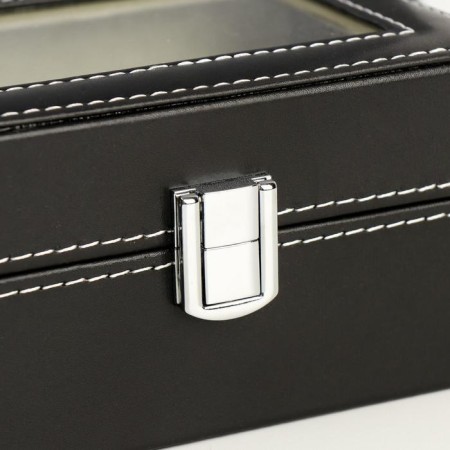 Casket for the clock "Black Night" matte 8x15.7x11 cm-4
