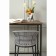 Semi-bank Haugen, 530 × 580 × 920 mm, dark gray / light gray color