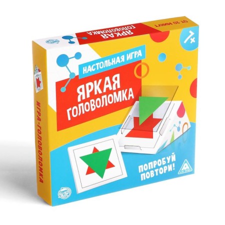 Table logical game "Bright puzzle"-4