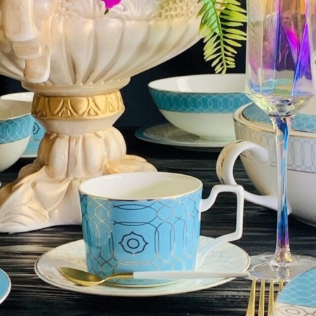 Coffee set of Lenardi Tiffany, 12 items-1