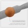 ADELICA rolling pin "for pros", with handles, 80 × 6 cm, beech