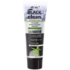 Маска глубоко очищающая для лица Bitэкс Black Clean на основе глины, 75 мл