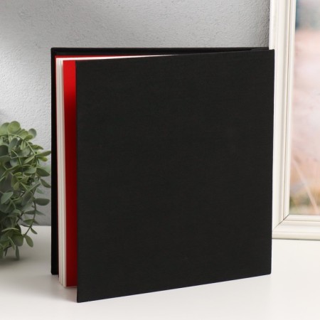 Photo album magnetic 20 sheets "Antei" black 28x3.3x27 cm-1