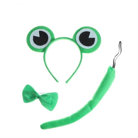 Carnival set "Frog" 3 objects: rim, butterfly, tail