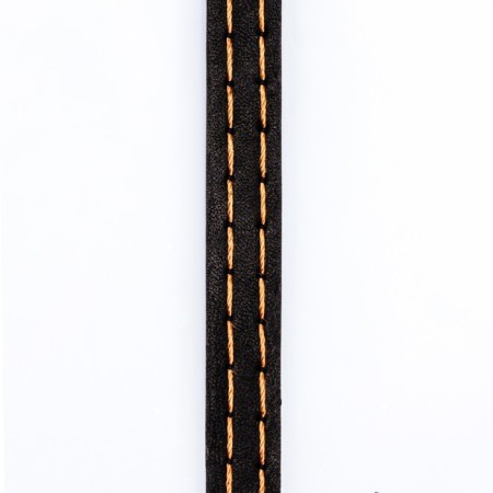 Leather leather single -layer, driven, 1.37 m x 1 cm, black-5