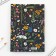 Diary A5, 160 l. Solid cover "Flowers. Pattern "