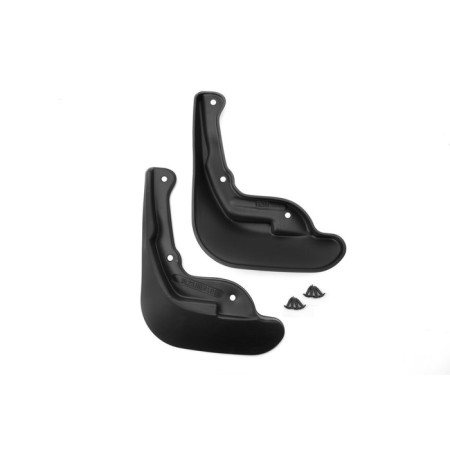 Front splashes for Citroen C4, 2011-, hb, set 2 pcs