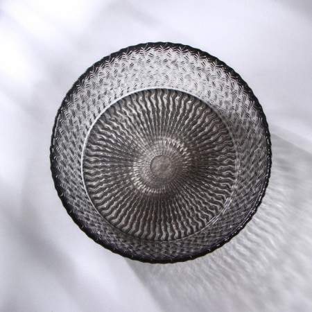 “Retro Grey” candy, 700 ml, d = 16 cm, gray color-1