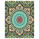 Pillow Roller "Color ornament, decorative, size 16x45 cm