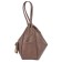 Bag bag claims, lightning department, brown color 27x15.5x33cm