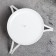 Summary Metal for 1 candle "Olympus 2", 6x13 cm, white