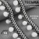 Decorative braid with pompons, 15 mm, 8 ± 0.5 m, black/white color