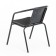 Set of garden furniture: table, 2 stools, brown