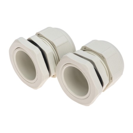 Cable input PG-29 (18-25mm) gray, kit (2 pcs/union) rexant-2