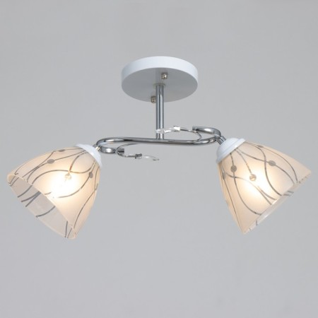 Avtal chandelier 2he27 40W Belo-chromium 45x26x27 cm Bayerlux-1