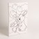 Picture on numbers for children "Bunnies with balls", 20 x 30 cm