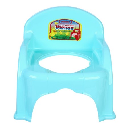 Pot children's "duckling" light turquoise / white 310x295x280mm-7