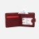 Women's wallet on the button, burgundy color