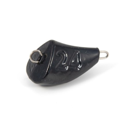 Cargo bullet-excentric painted pissy Yaman 10 pcs., 24 g, black-1
