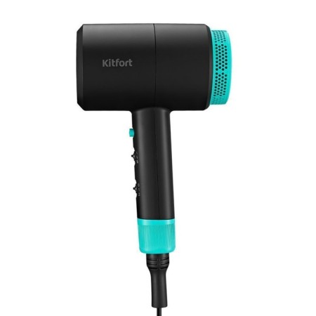 Feng KitFort KT-3228-3, 1600-1800 W, cord 1.6 m, black and turquoise-5