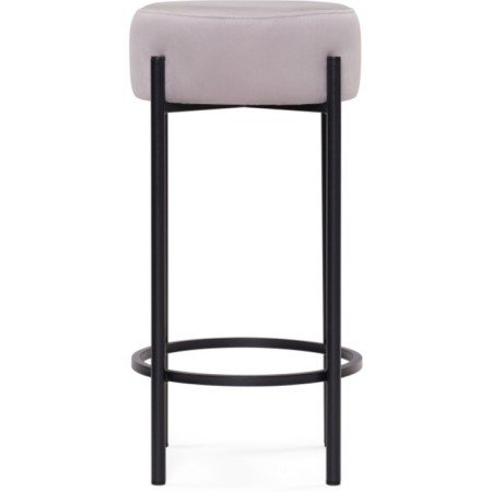 Barlier SIPL MR-28 Metal/velor, black/gray 40x40x74 cm-1