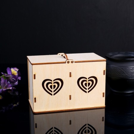 Box for tea "Heart"