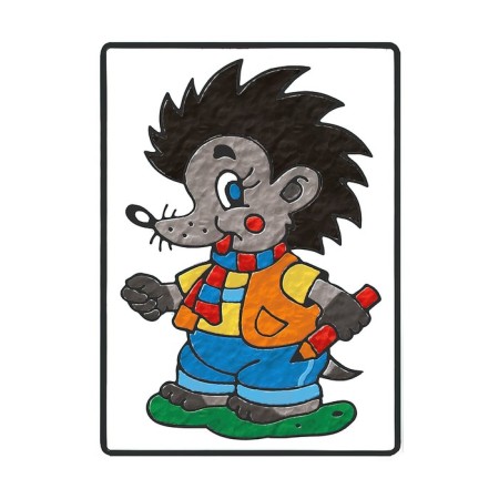 Pictile Plasticine "Hedgehog", 12 × 18 cm-1