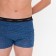 Panties men's boxers, blue color, shark print, size 54