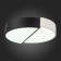 Ceiling EVOLUCE lamp. Sle200642-01. Meta. 1x36 W, LED, 3000K/4000k/6000k, 2160 LM, 50x50x10 cm, white, black color