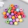 Beads for creativity plastic "stitches" Color d = 1.1 set 20 g