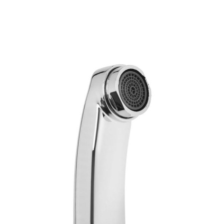 Pour for the Zein mixer, 3/4 ", curved, stainless steel, 30 cm, aerator plastic-3