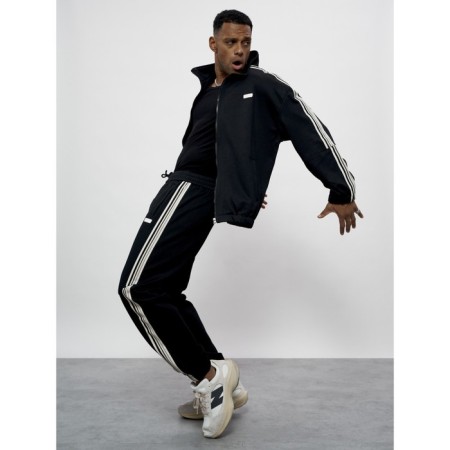 Sports suit men's, size 50, black color-8