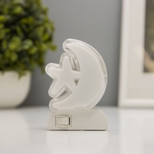 Nightlight plastic month 8*5.5*5 cm risalux