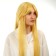 Carnival wig "anime" color blond, long