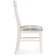 Wooden Calatei chair array of beech/fabric, ivory/gray 46x55x93 cm