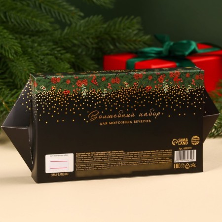 Gift set "Heat and comfort in the New Year": sweets, socks-3