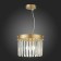 Suspension lamp ST LUCE. SL1624.203.01. Ercolano. 1x40 W, E14, 20x20x28 cm, Shampan