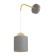 Bra "Christter" E27 40W gray 13x18x43 cm