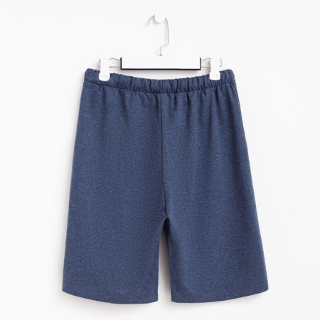 Men's shorts Minaku: Casual Collection Man Color Indigo Melange, Rr. 52-6