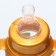 Bottle for feeding “Marmalade M&B”, classic throat, 250 ml., 0 months, cylinder, with handles