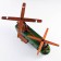 Mini-bar/stand for a bottle helicopter, 39 x 28 x 36 cm