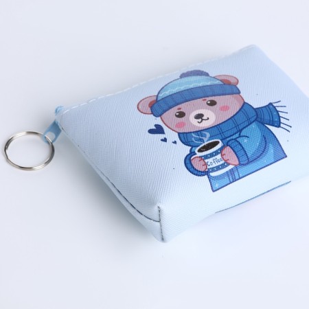 Monetnik's wallet with a zipper, color mix-3