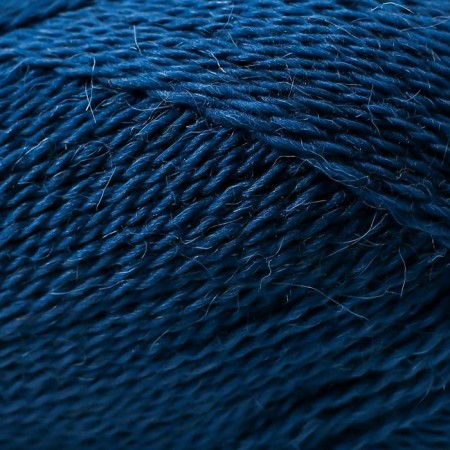 Yarn "village" 100% half-carbonated wool 250m/100g (14-Morskaya wave)-3