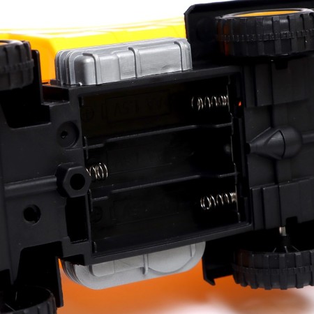 Radio -controlled truck "Evaciatorial", with a motorcycle, works from batteries, mix-9