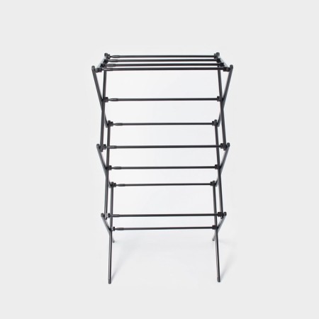 Sushilka for linen floor ladoom, folding, sliding 49-102 cm, metal, 49 × 102 × 37.5 cm-3