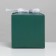 Gift folding box, packaging, "Emerald", 12 x 12 x 12 cm