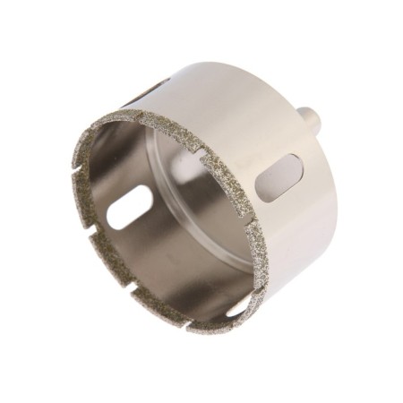 Diamond drill on glass and ceramics of the tundra, trihedral shank, 65 x 65 mm