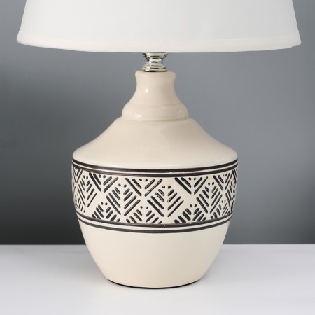 Hand lamp with lampshade Risalux "Allro", E14, 40 W, 22 × 22 × 35 cm-2